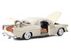 1955 Chrysler C300 Cream Timeless Legends Series 1/24 Diecast Model Car Motormax 73302CRM