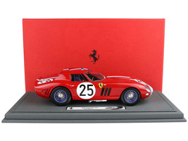 Ferrari 250 GTO #25 Innes Ireland Tony Maggs 24 Hours of Le Mans 1964 with DISPLAY CASE Limited Edition to 200 pieces Worldwide 1/18 Model Car BBR BBR1846D