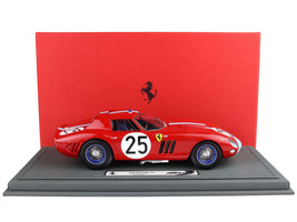 Ferrari 250 GTO #25 Innes Ireland Tony Maggs 24 Hours of Le Mans 1964 with DISPLAY CASE Limited Edition to 200 pieces Worldwide 1/18 Model Car BBR BBR1846D