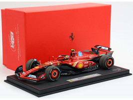 Ferrari SF 24 #55 Carlos Sainz Jr Formula One F1 Italian GP 2024 Limited Edition to 34 pieces Worldwide 1/18 Diecast Model Car BBR BBR241855DDIE