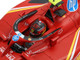 Ferrari SF 24 #55 Carlos Sainz Jr 2nd Place Formula One F1 United States GP 2024 Limited Edition to 20 pieces Worldwide 1/18 Diecast Model Car BBR BBR241855EDIE