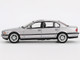 BMW 750IL Aspen Silver Metallic with Sun Roof Limited Edition 1/64 Diecast Model Car Mini GT MGT00792