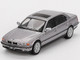 BMW 750IL Aspen Silver Metallic with Sun Roof Limited Edition 1/64 Diecast Model Car Mini GT MGT00792