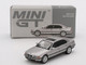 BMW 750IL Aspen Silver Metallic with Sun Roof Limited Edition 1/64 Diecast Model Car Mini GT MGT00792