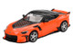 Nissan Z VeilSide FFZ400 Orange with Black Top Limited Edition 1/64 Diecast Model Car Mini GT MGT00989