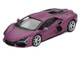Lamborghini Revuelto Viola 30th Matt Purple Metallic Limited Edition 1/64 Diecast Model Car Mini GT MGT01121