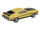 Ford Mustang Mach 1 Grabber Yellow with Black Hood and Stripes Limited Edition 1/64 Diecast Model Car Mini GT MGT01139