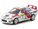 Mitsubishi Lancer Evolution IV #1 Tommi Makinen Seppo Harjanne 3rd Place Monte Carlo Rally 1997 Global64 Series 1/64 Diecast Model Tarmac Works T64G-076-97MCR01