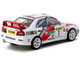 Mitsubishi Lancer Evolution IV #1 Tommi Makinen Seppo Harjanne 3rd Place Monte Carlo Rally 1997 Global64 Series 1/64 Diecast Model Tarmac Works T64G-076-97MCR01