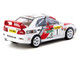 Mitsubishi Lancer Evolution IV #1 Tommi Makinen Seppo Harjanne 3rd Place Monte Carlo Rally 1997 Global64 Series 1/64 Diecast Model Tarmac Works T64G-076-97MCR01