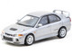 Mitsubishi Lancer Evolution IV Silver Metallic with Tarmac Cards Global64 Series 1/64 Diecast Model Tarmac Works T64G-076-SL