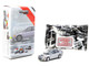 Mitsubishi Lancer Evolution IV Silver Metallic with Tarmac Cards Global64 Series 1/64 Diecast Model Tarmac Works T64G-076-SL