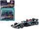 Mercedes AMG F1 W12 E Performance #44 Lewis Hamilton Formula One F1 New York Demo Run 2024 Global64 Series 1/64 Diecast Model Car Tarmac Works T64G-F037-NY