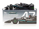Mercedes AMG F1 W14 E Performance #47 Mick Schumacher Formula One F1 Spanish GP Tyre Testing 2023 with Pit Board Global64 Series 1/64 Diecast Model Car Tarmac Works T64G-F064-MS1
