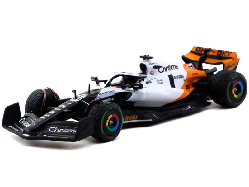 McLaren MCL60 #81 Oscar Piastri Formula One F1 Monaco GP 2023 Global64 Series 1/64 Diecast Model Car Tarmac Works T64G-F070-OP1