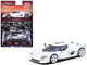 Koenigsegg CC850 White with Tarmac Cards Global64 Series 1/64 Diecast Model Tarmac Works T64G-TL051-WH
