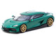 Koenigsegg Gemera Green Metallic Global64 Series 1/64 Diecast Model Tarmac Works T64G-TL053-GR