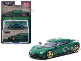Koenigsegg Gemera Green Metallic Global64 Series 1/64 Diecast Model Tarmac Works T64G-TL053-GR