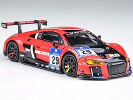 Audi R8 LMS #29 Nicki Thiim Christer Jons Pierre Kaffer Audi Sport Team WRT 24 Hours of Nurburgring 2015 1/64 Diecast Model Car Paragon Models PA-55264