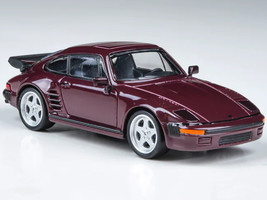 1986 RUF BTR Slantnose Ruby Red Metallic 1/64 Diecast Model Car Paragon Models PA-55547