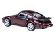 1986 RUF BTR Slantnose Ruby Red Metallic 1/64 Diecast Model Car Paragon Models PA-55547