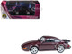 1986 RUF BTR Slantnose Ruby Red Metallic 1/64 Diecast Model Car Paragon Models PA-55547