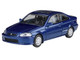 1999 Honda Civic Coupe Electron Blue Pearl Metallic with Sunroof 1/64 Diecast Model Car Paragon Models PA-55629