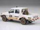 2014 Toyota Land Cruiser LC 79 Pickup Truck UN MINUSCA White Dirty Version 1/64 Diecast Model Car Paragon Models PA-55687