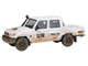 2014 Toyota Land Cruiser LC 79 Pickup Truck UN MINUSCA White Dirty Version 1/64 Diecast Model Car Paragon Models PA-55687