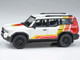 2024 Toyota Land Cruiser 250 Prado White with TRD Stripes 1/64 Diecast Model Car Paragon Models PA-55747