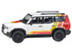 2024 Toyota Land Cruiser 250 Prado White with TRD Stripes 1/64 Diecast Model Car Paragon Models PA-55747