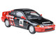 1995 Honda Civic Coupe EJ1 #94 Autocross ADVAN Black and Red 1/64 Diecast Model Car Paragon Models PA-55767