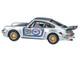 Porsche 911 Carrera RSR 3 0 Martini Racing Silver Metallic with Stripes 1/64 Diecast Model Car Paragon Models PA-55794