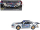 Porsche 911 Carrera RSR 3 0 Martini Racing Silver Metallic with Stripes 1/64 Diecast Model Car Paragon Models PA-55794