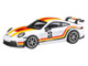 2025 Porsche 911 GT3 992 2 #3 Andial Livery White with Stripes 1/64 Diecast Model Car Paragon Models PA-55876