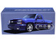 2006 Chevrolet Silverado Cateye Pickup Truck Ming Blue Metallic 1/64 Diecast Model Car Paragon Models PB-55833