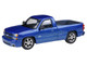 2006 Chevrolet Silverado Cateye Pickup Truck Ming Blue Metallic 1/64 Diecast Model Car Paragon Models PB-55833