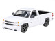 2006 Chevrolet Silverado Cateye Pickup Truck Summit White 1/64 Diecast Model Car Paragon Models PB-55834