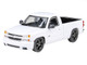 2006 Chevrolet Silverado Cateye Pickup Truck Summit White 1/64 Diecast Model Car Paragon Models PB-55834