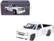 2006 Chevrolet Silverado Cateye Pickup Truck Summit White 1/64 Diecast Model Car Paragon Models PB-55834