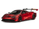 McLaren 720S GT3X Red Metallic 1/64 Diecast Model Car CM Model CM64-720SGT3X-02