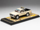 Toyota XtraCab SR5 4x4 Pickup Truck Beige with White Camper Shell DiecastTalk Exclusive Limited Edition to 1008 pieces Worldwide 1/64 Diecast Model Car GCD DTG0020-BEI
