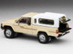 Toyota XtraCab SR5 4x4 Pickup Truck Beige with White Camper Shell DiecastTalk Exclusive Limited Edition to 1008 pieces Worldwide 1/64 Diecast Model Car GCD DTG0020-BEI