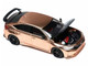 Honda Civic Type R FL5 RHD Right Hand Drive Electroplating Copper Metallic with Carbon Hood Hong Kong Toycar Salon 2025 Senior 64 Series Limited Edition to 599 pieces Worldwide 1/64 Diecast Model Car MotorHelix M65330DZ-HK