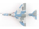 Douglas A 4E Skyhawk Aircraft 151118 Aggressor Scheme VA 43 1975 United States Navy Air Power Series 1/72 Diecast Model Hobby Master HA1442