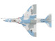 Douglas A 4E Skyhawk Aircraft 151118 Aggressor Scheme VA 43 1975 United States Navy Air Power Series 1/72 Diecast Model Hobby Master HA1442