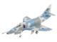 Douglas A 4E Skyhawk Aircraft 151118 Aggressor Scheme VA 43 1975 United States Navy Air Power Series 1/72 Diecast Model Hobby Master HA1442
