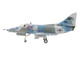 Douglas A 4E Skyhawk Aircraft 151118 Aggressor Scheme VA 43 1975 United States Navy Air Power Series 1/72 Diecast Model Hobby Master HA1442