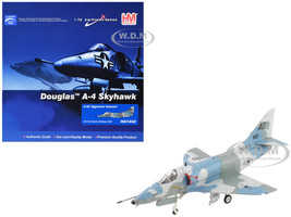 Douglas A 4E Skyhawk Aircraft 151118 Aggressor Scheme VA 43 1975 United States Navy Air Power Series 1/72 Diecast Model Hobby Master HA1442