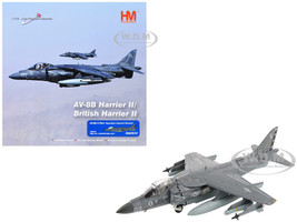 McDonnell Douglas AV 8B Plus Harrier II Aircraft 165357 VMA 231 Ace of Spades Operation Inherent Resolve USCENTCOM 2017 United States Marine Corps Air Power Series 1/72 Diecast Model Hobby Master HA2633